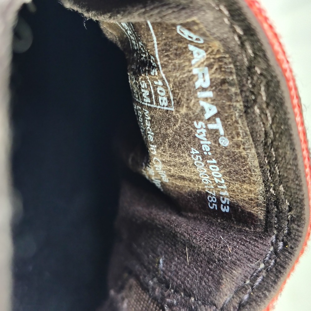 Ariat Cruiser Slip On Loafer Women Size 10B Brown Serape Striped Shoe 10021153 - Picture 8 of 9